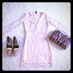 Dress blush lace size 4